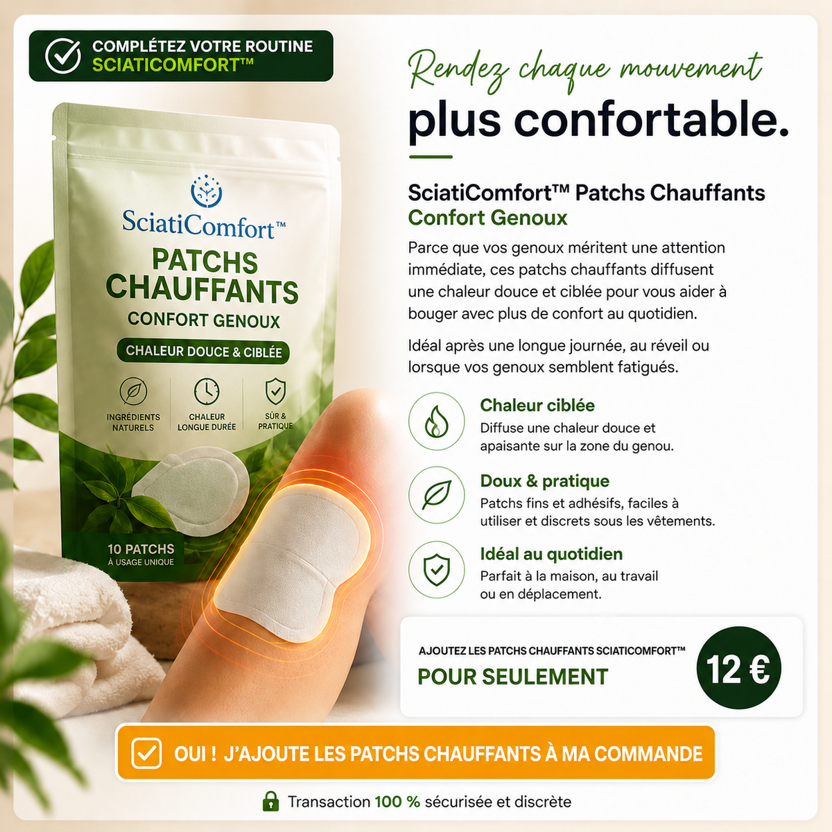 SciatiComfort™ Patchs - IL
