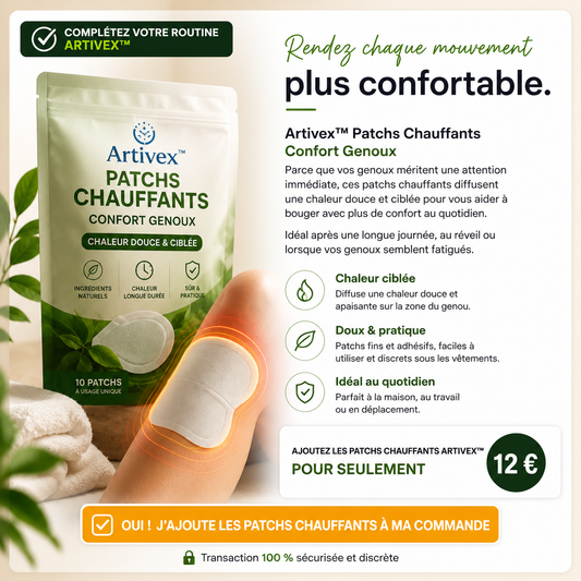 Artivex™ Patchs Chauffants Confort Genoux - IL